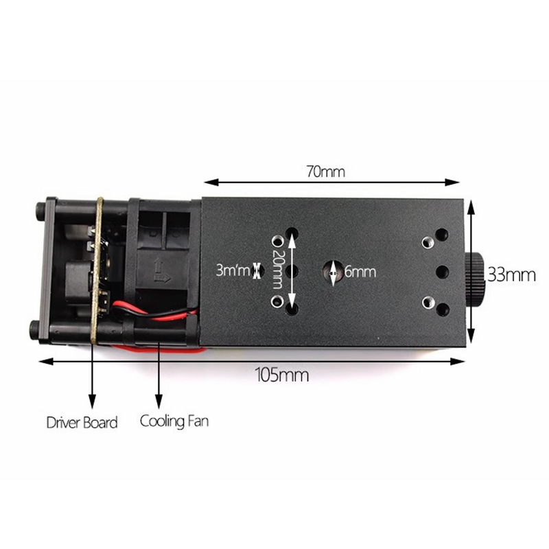 Industrial Laser Systems - Modulo diodi laser focalizzabile 405nm ~
