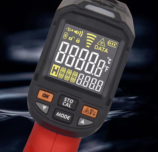 Industrial Laser Temperature Gun - Termometro a infrarossi industriale ad alta