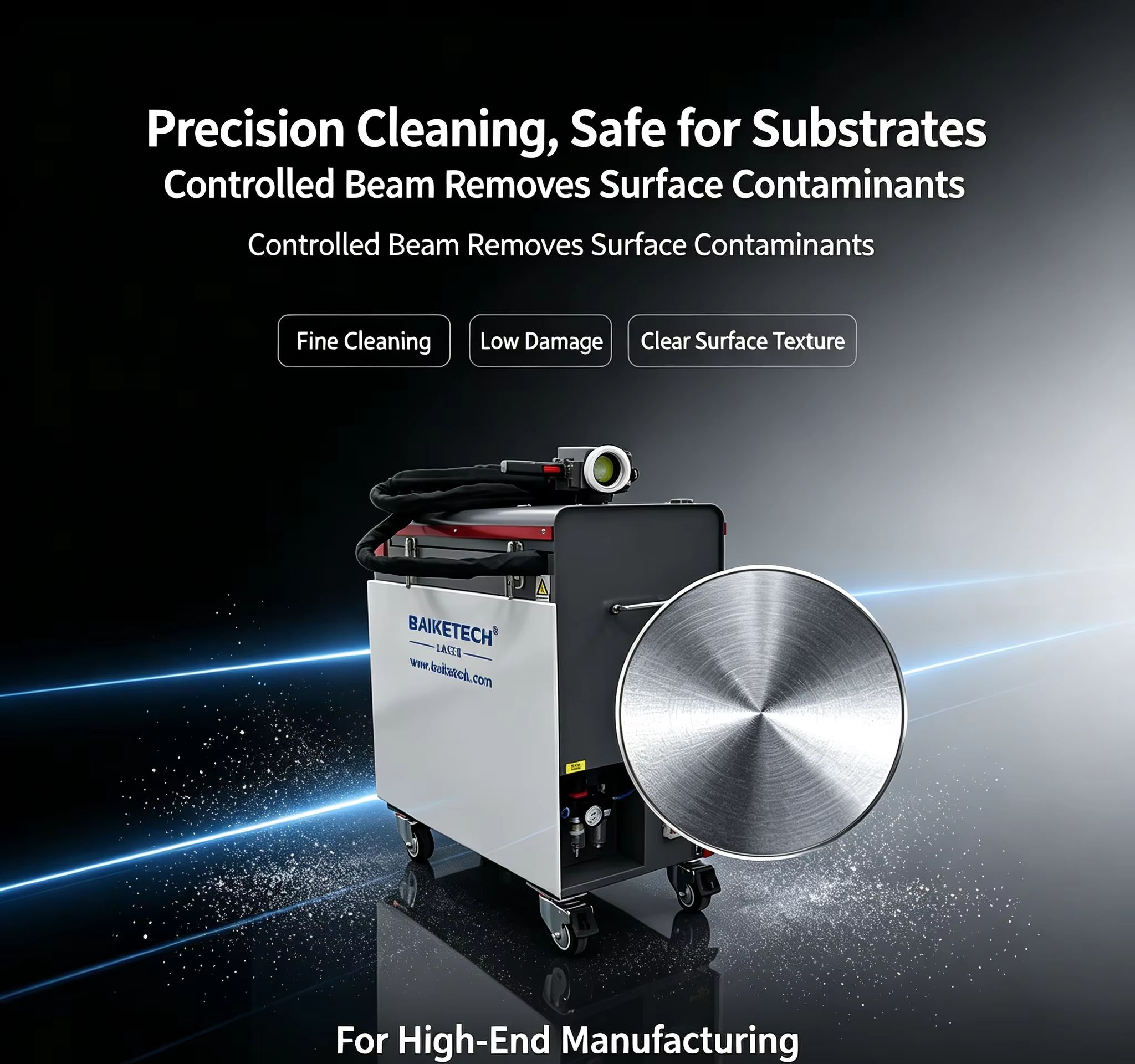 Industrial Laser Rust Removal Machine - Macchina per la pulizia laser a