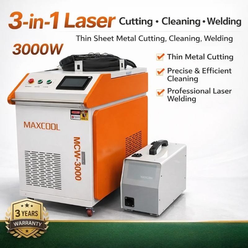 Industrial Laser Welding Machine - Macchina per Saldatura 3 in 1,