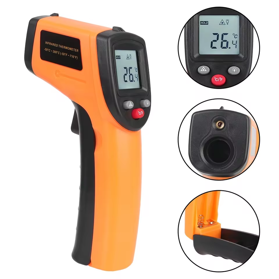 Industrial Laser Temperature Gun - Nuovo Termometro Digitale a Infrarossi T600
