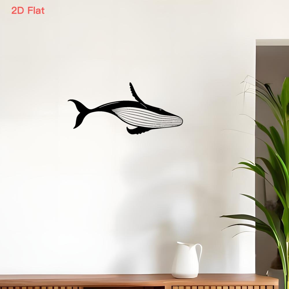 Industrial Laser Cutter - Decorazione Murale in Metallo a Forma