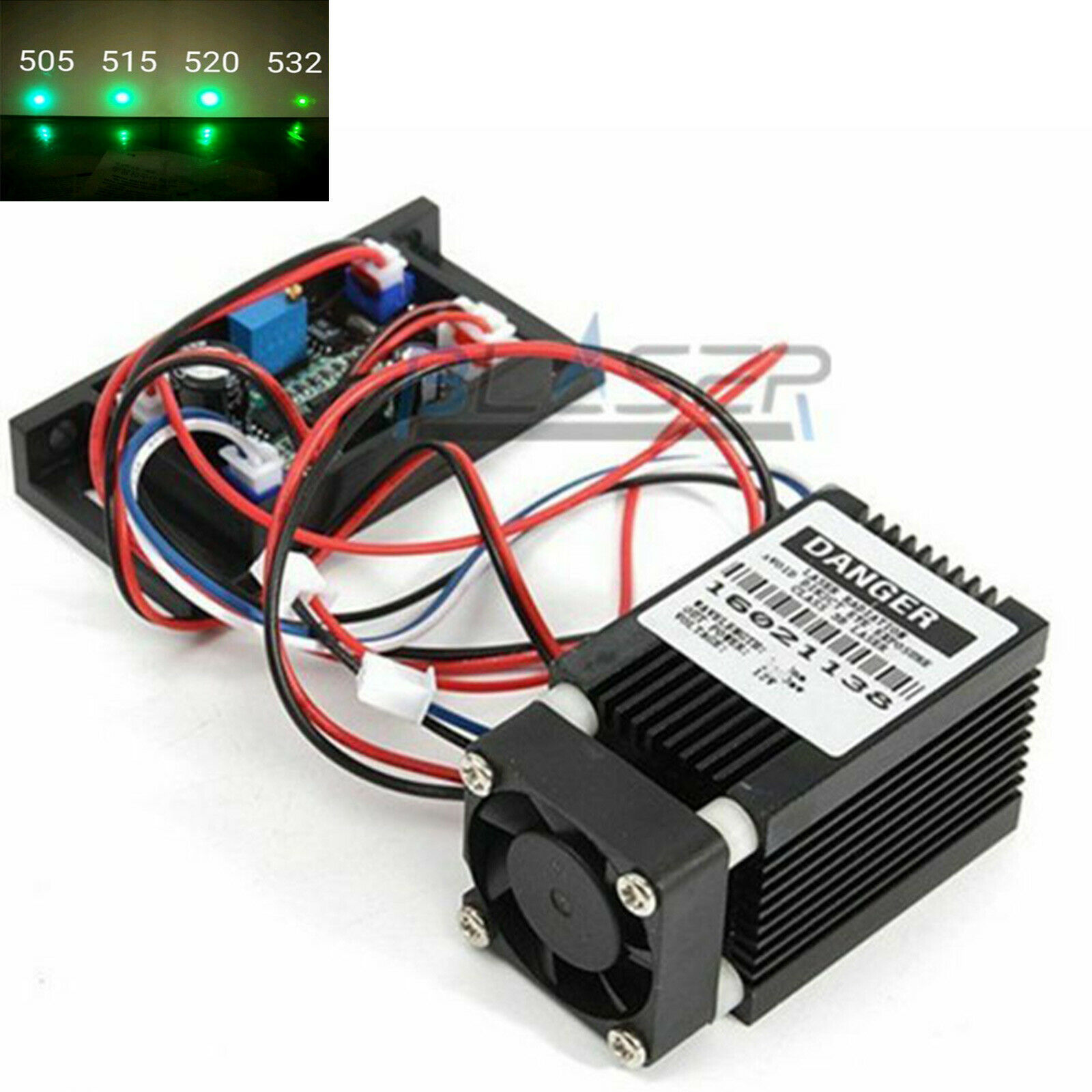 Diode Laser Module - Modulo diodo laser verde erba focalizzabile