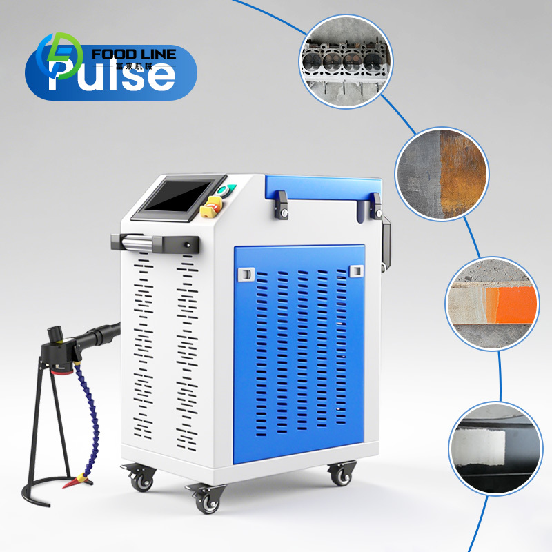 Industrial Laser Rust Removal Machine - Macchina per Pulizia Laser Personalizzata 100W,