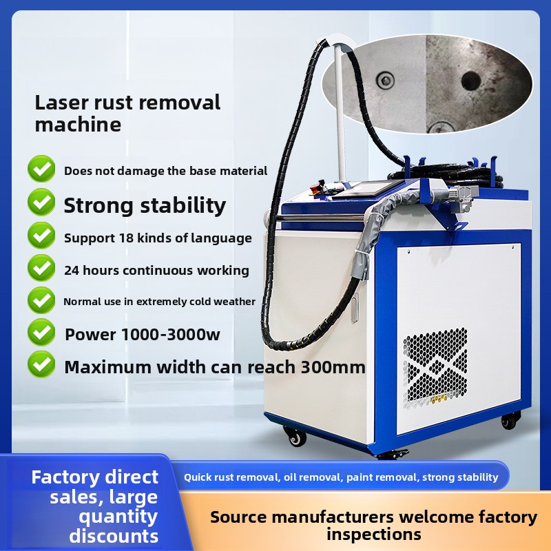 Pulizia continua a impulsi del - Industrial Laser Paint Remover recensione e prezzo