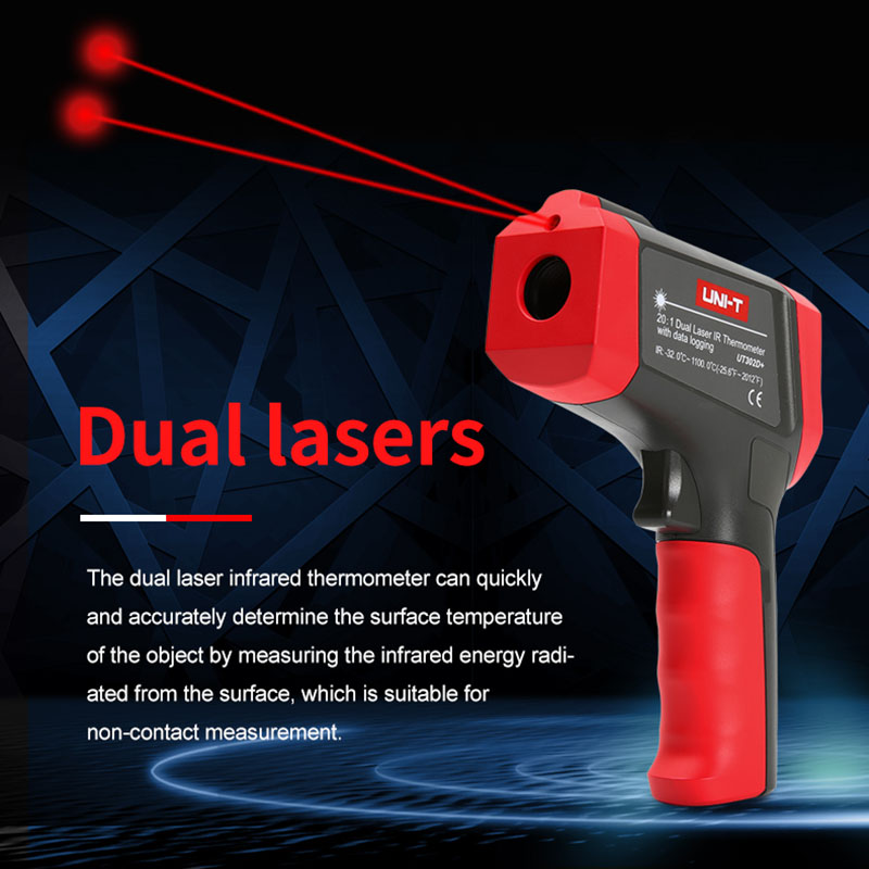 UNI-T termometro digitale a in - Industrial Laser Temperature Gun recensione e prezzo