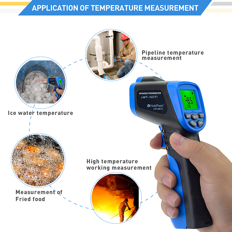 -30-550 ℃   Termometro digital - Industrial Laser Blaster recensione e prezzo