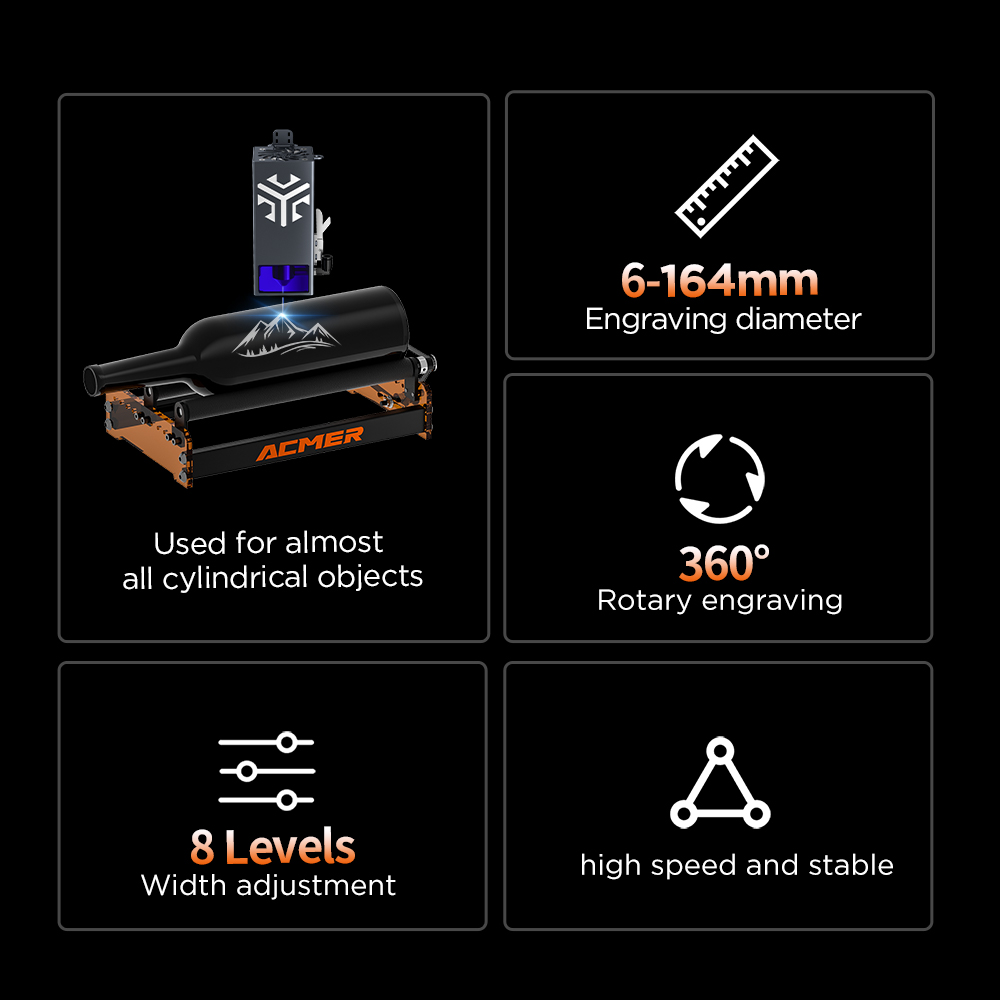 Rullo rotante laser ACMER M3 3 - Industrial Laser Cutter recensione e prezzo