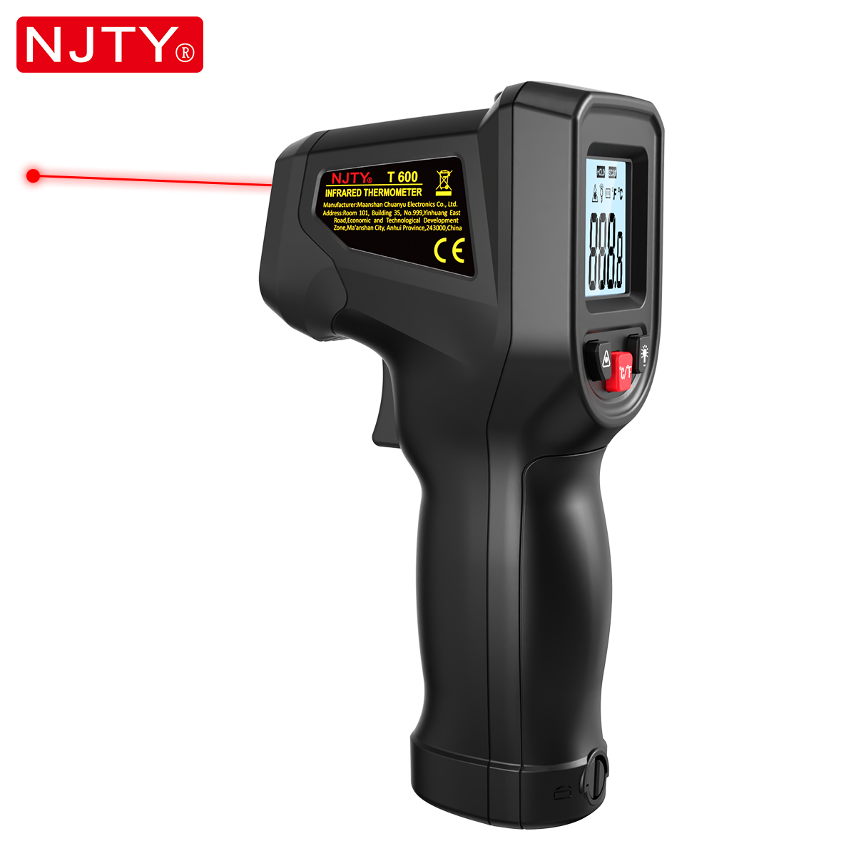 NJTY T600 Termometro a infraro - Industrial Laser Temperature Gun recensione e prezzo