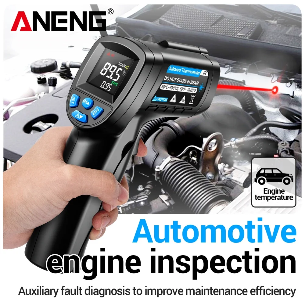 ANENG TH104 Termometro a Infra - Industrial Laser Temperature Gun recensione e prezzo