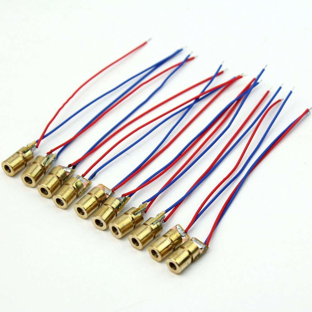 10 pezzi di diodi laser 3V 5mW - Diode Laser Module recensione e prezzo