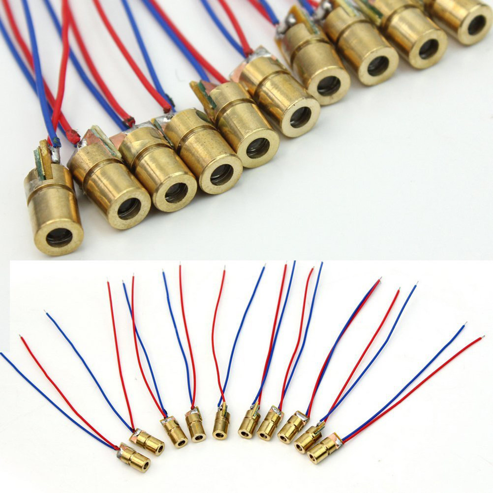 10 pezzi di diodi laser 3V 5mW - Diode Laser Module recensione e prezzo