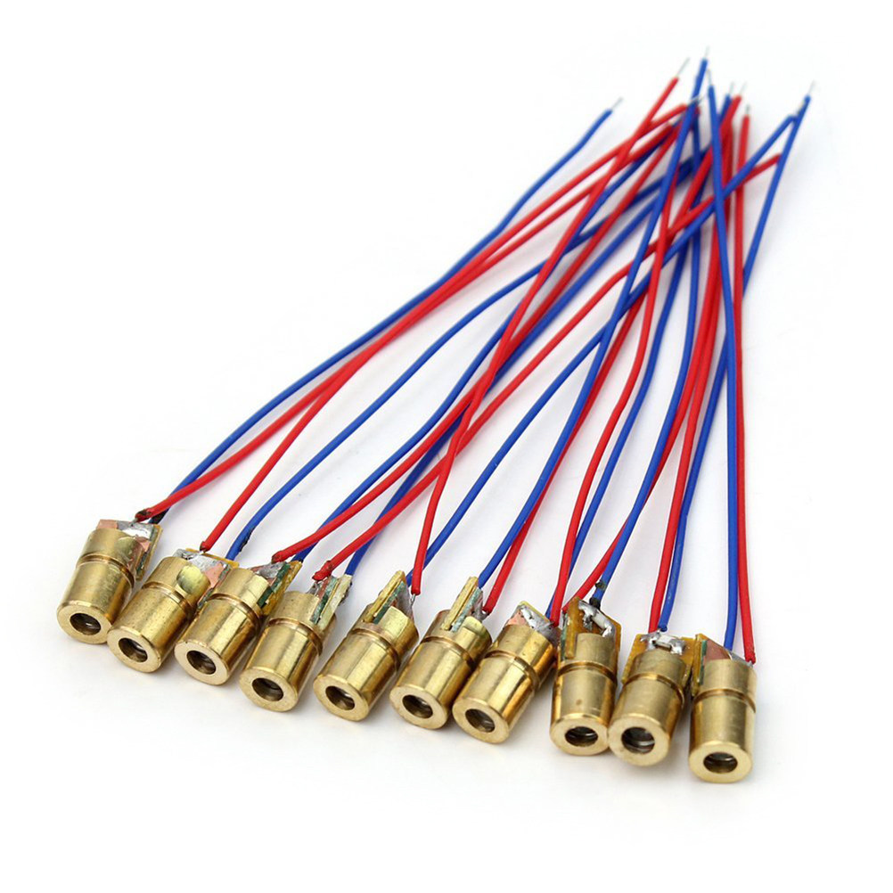 10 pezzi di diodi laser 3V 5mW - Diode Laser Module recensione e prezzo