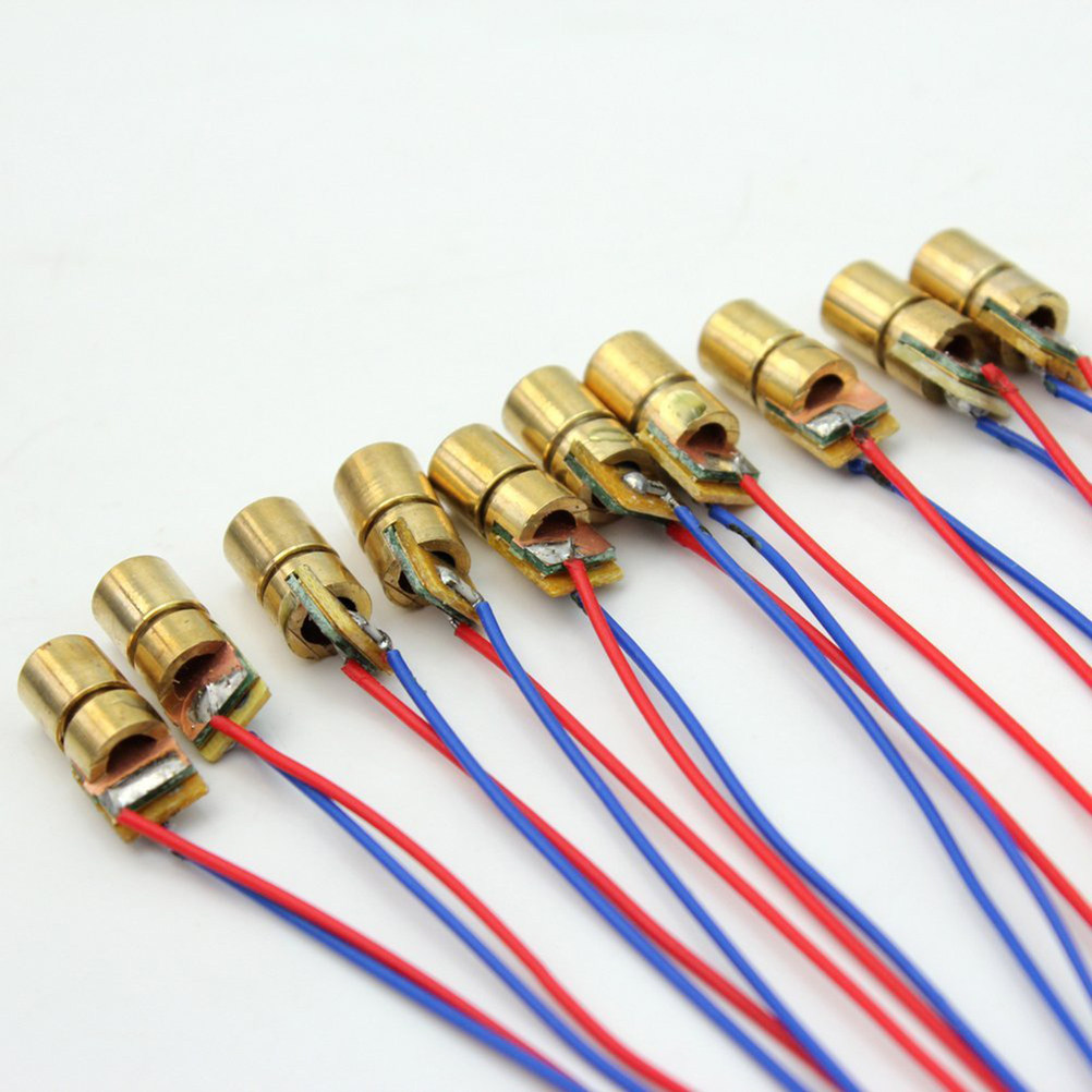 10 pezzi di diodi laser 3V 5mW - Diode Laser Module recensione e prezzo