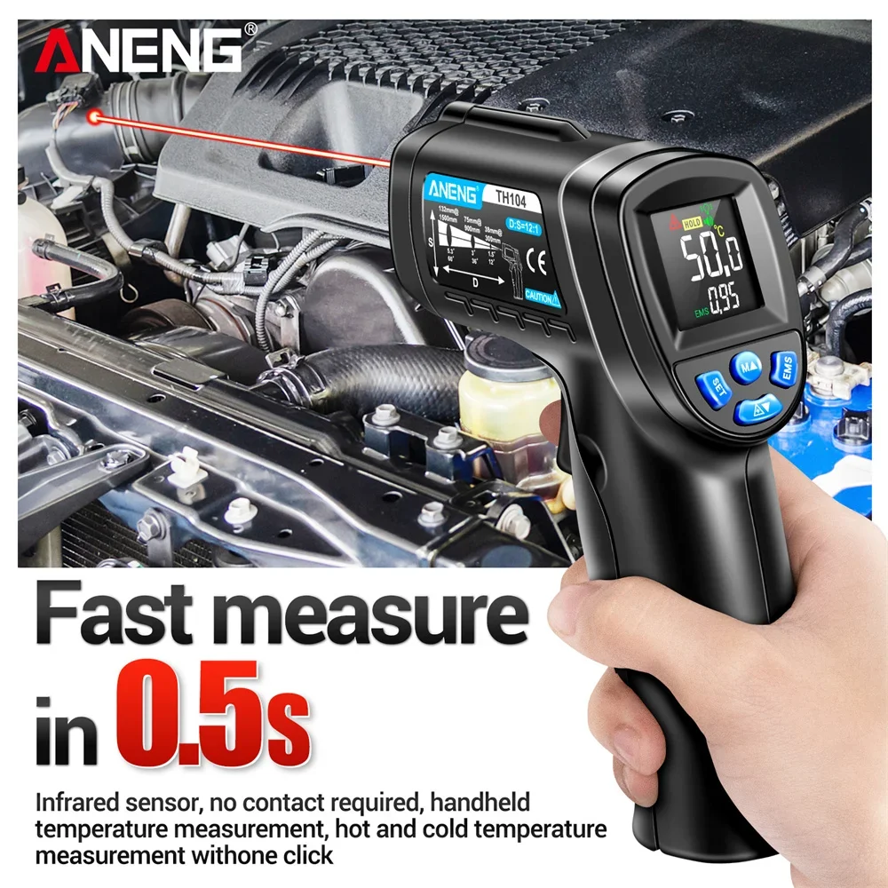 Termometro a Infrarossi Indust - Industrial Laser Temperature Gun recensione e prezzo