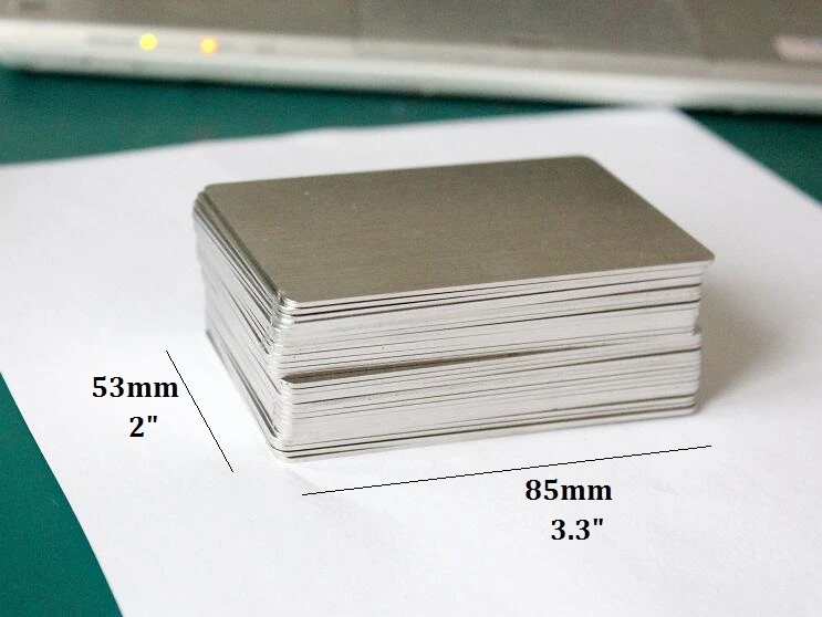 Biglietti da Visita in Acciaio - Industrial Laser Marker recensione e prezzo