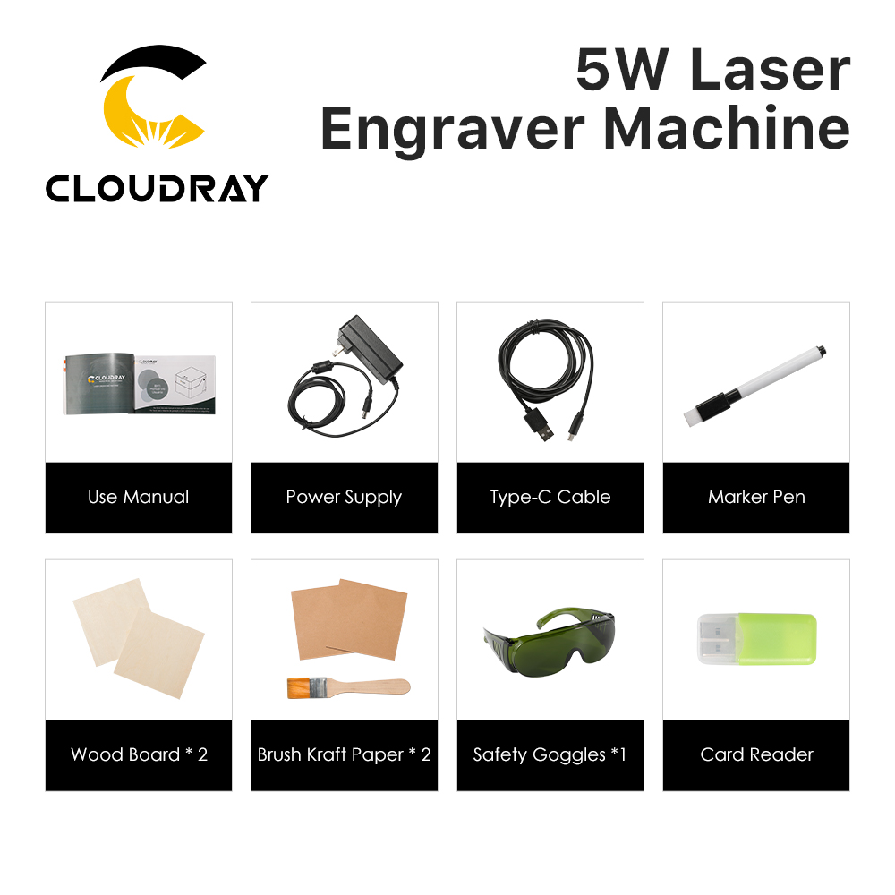 Incisore Laser Cloudray BM1, S - Industrial Laser Applications recensione e prezzo