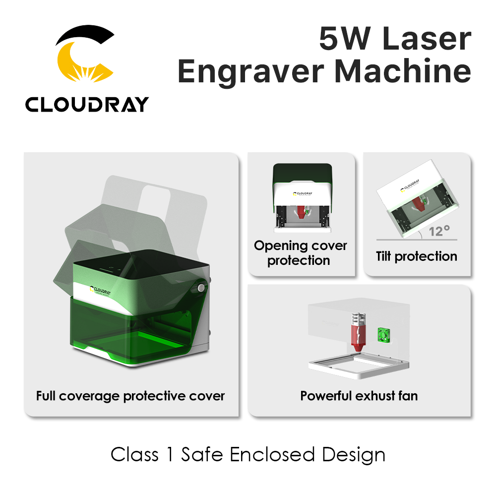 Incisore Laser Cloudray BM1, S - Industrial Laser Applications recensione e prezzo