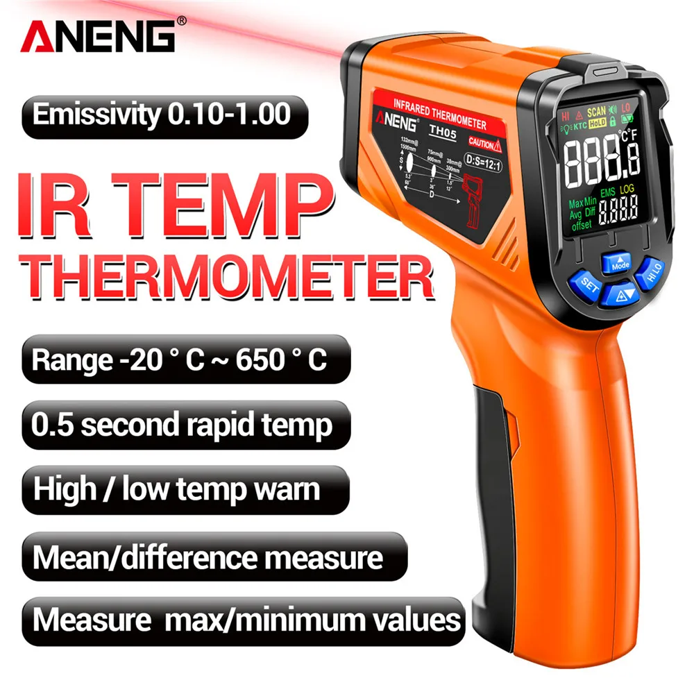 Termometro a Infrarossi Digita - Industrial Laser Temperature Gun recensione e prezzo
