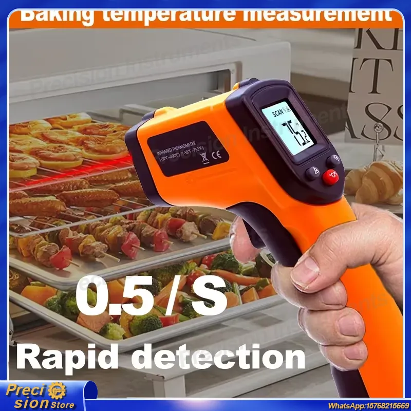 Termometro a Infrarossi Senza  - Industrial Laser Temperature Gun recensione e prezzo
