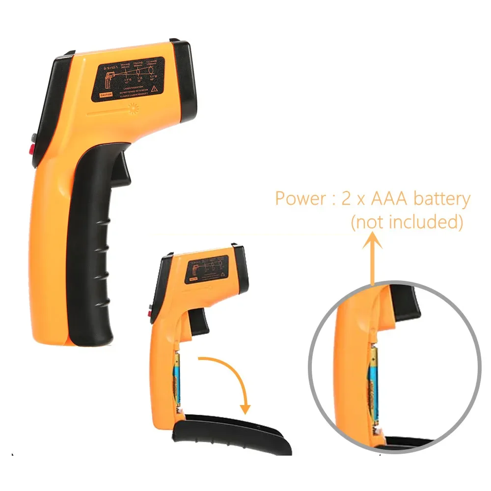 Termometro a Infrarossi Portat - Industrial Laser Temperature Gun recensione e prezzo
